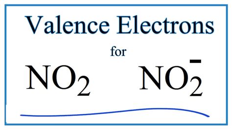 no2- valence electrons